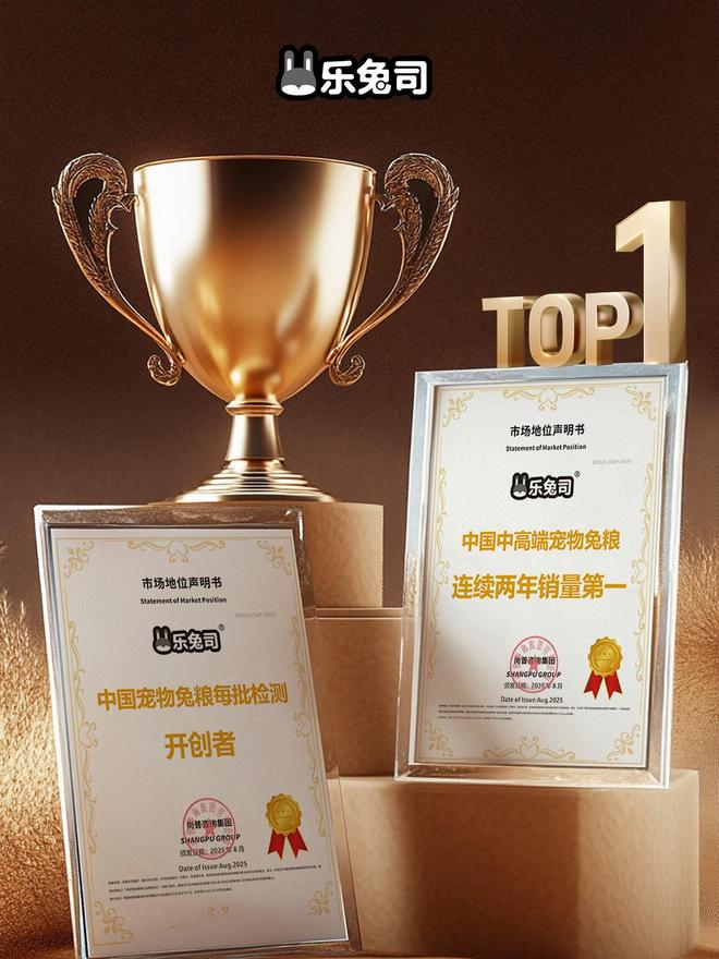 年销量第一 每批检测开创者铸就品质标杆CQ9电子平台乐兔司获双料认证：连续两(图1)